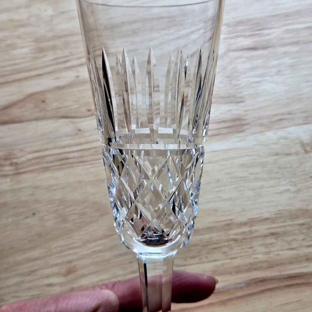Waterford‎ Crystal Champagne Flute Baltray 7.25